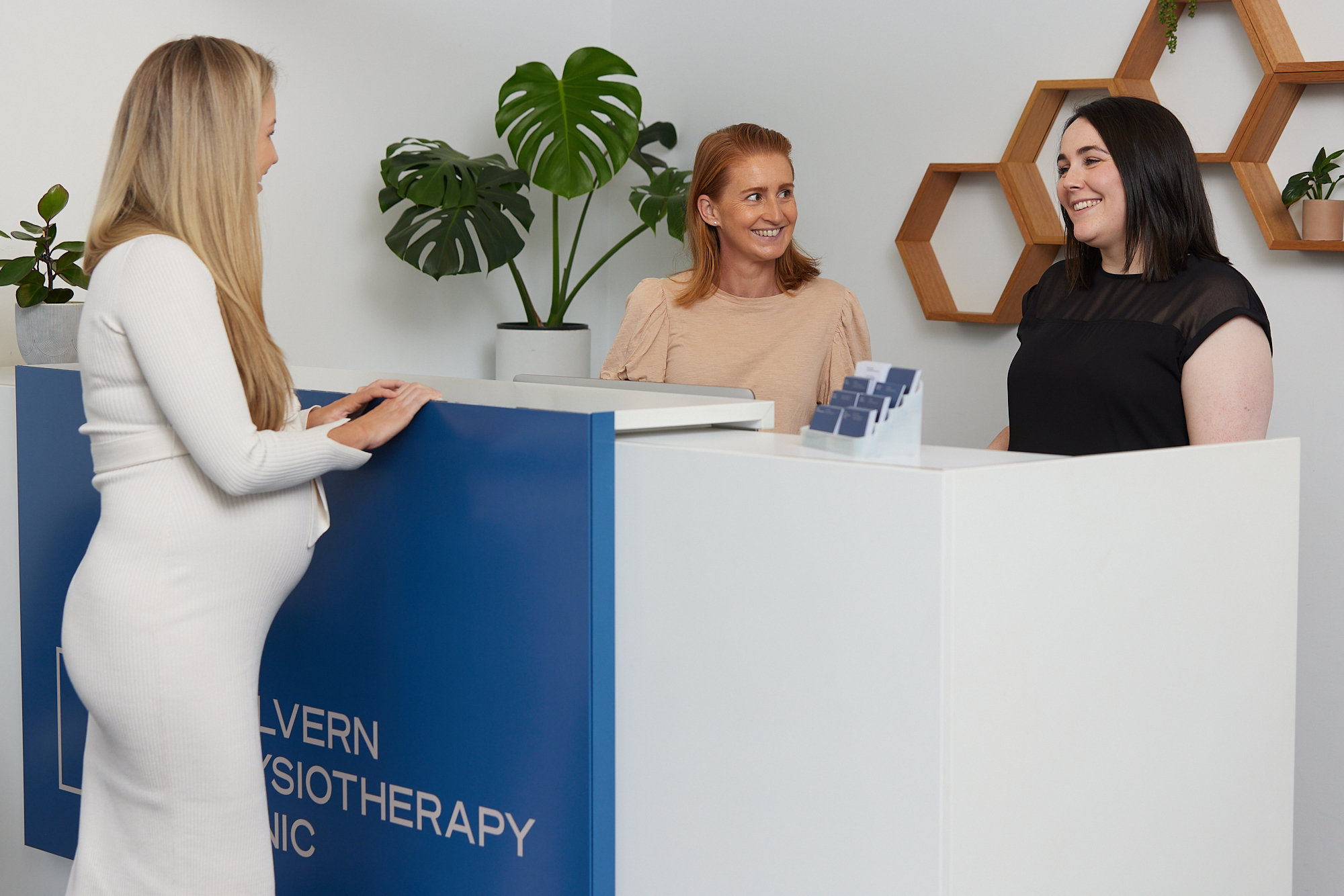 Reception at Malvern Physio Clinic